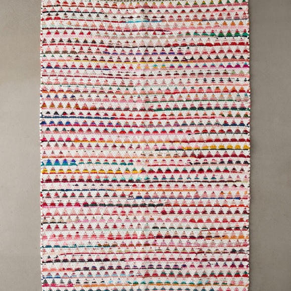 Urban Outfitters Magical Thinking Chindi Woven Triangle Rag Rug